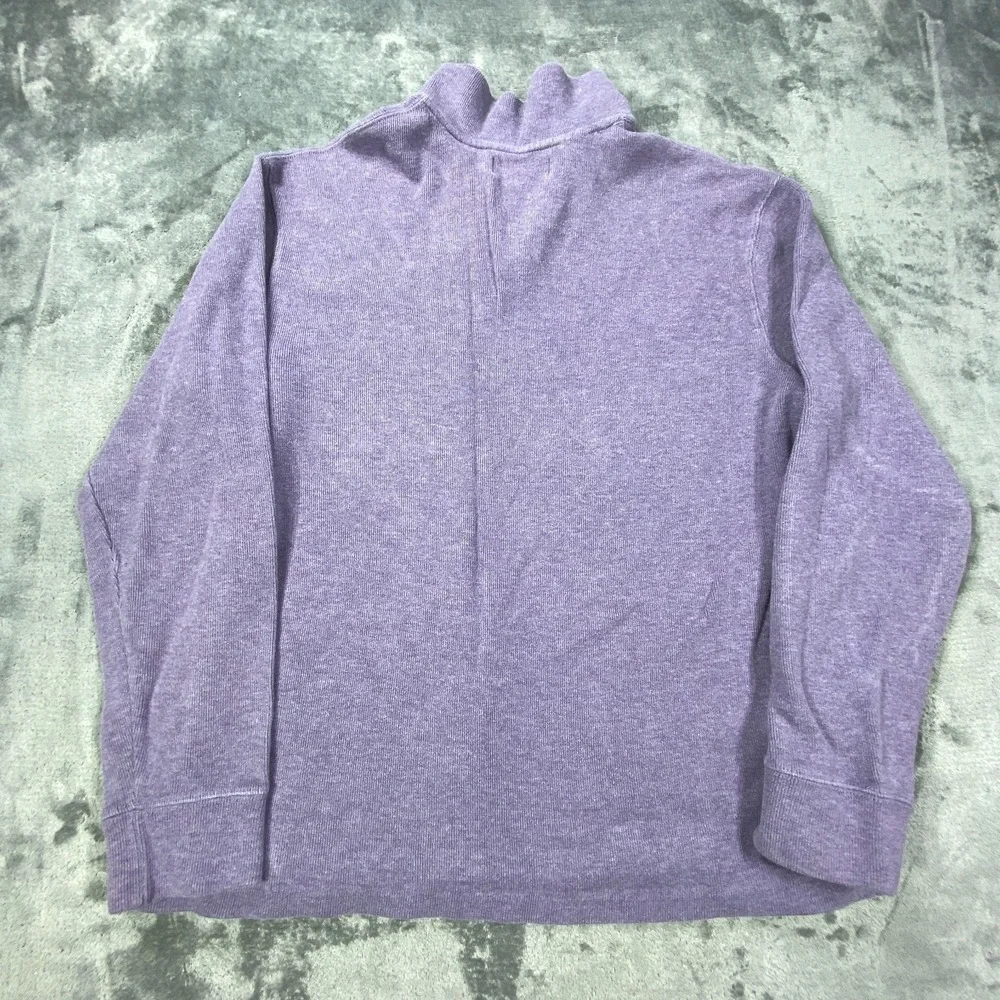 Vintage Polo Ralph Lauren Shirt Large Purple Golf‎ Pony Ivy Classic Long Sleeve